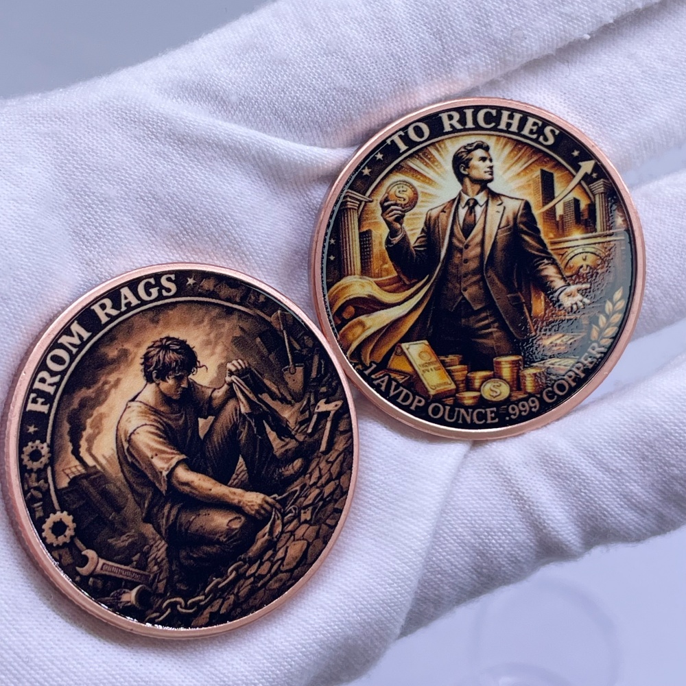 Vintage Collectible Coins - Koin Tema Dari Kemiskinan Hingga Kemakmuran