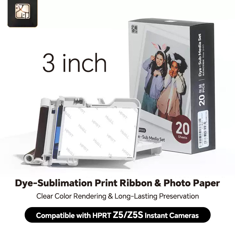 Instant Film Pack - Kartrid Pita Kertas Foto HPRT Z5/Z5S