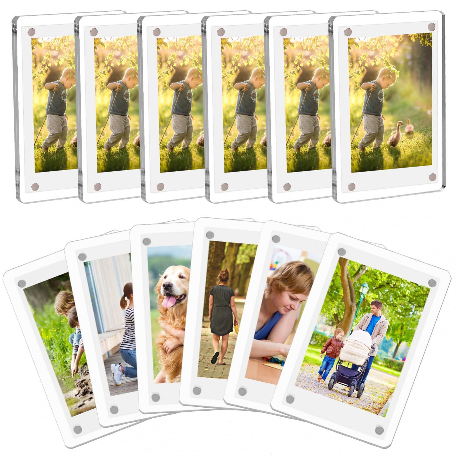 Instant Film Pack - 1-10 Pak Bingkai Foto 2 Sisi