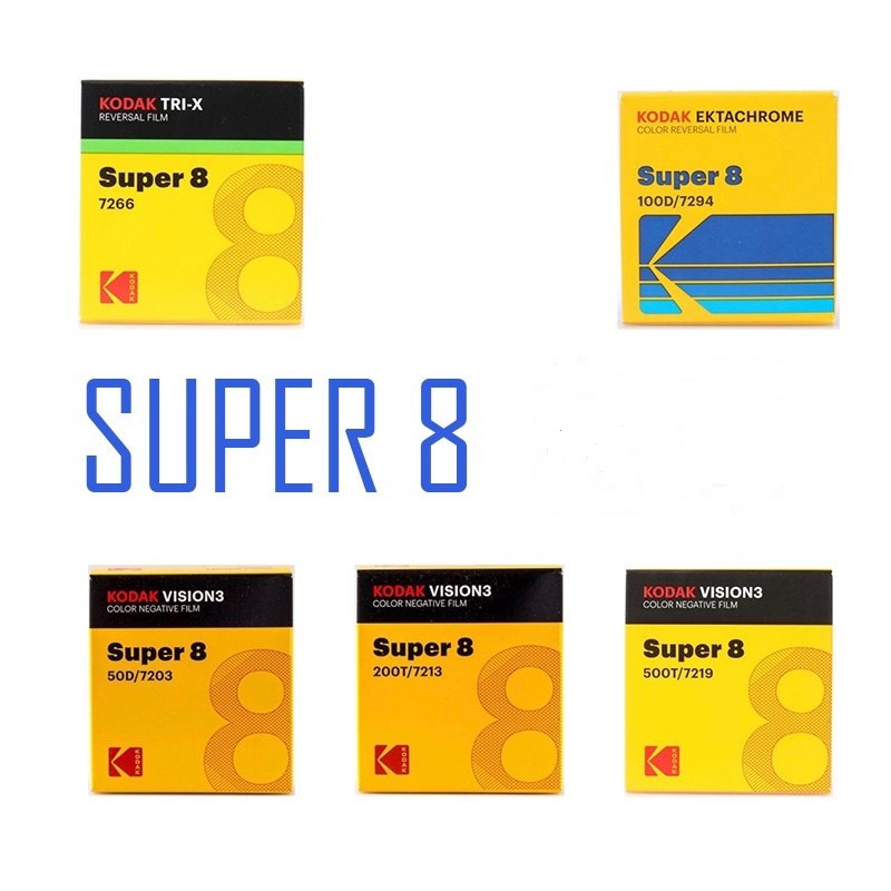 Instant Film Pack - Film Kodak Super 8 Warna Original