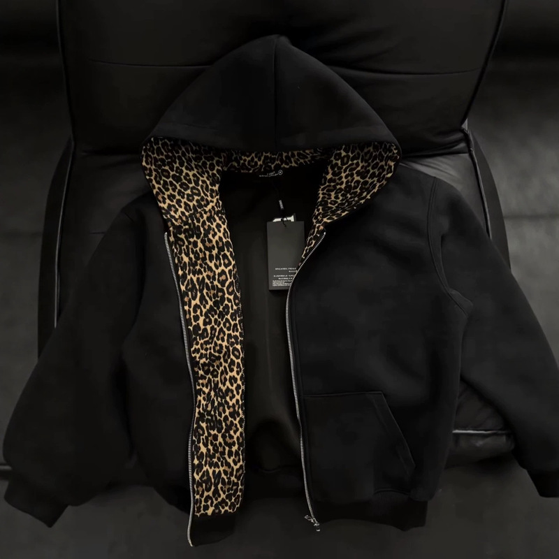 Vintage Zip Hoodie - QICHE Jaket Hoodie Pria Gaya Vintage