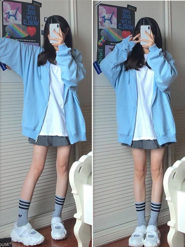 Sweatshirt bertudung ekstra be - Vintage Zip Hoodie ulasan dan harga