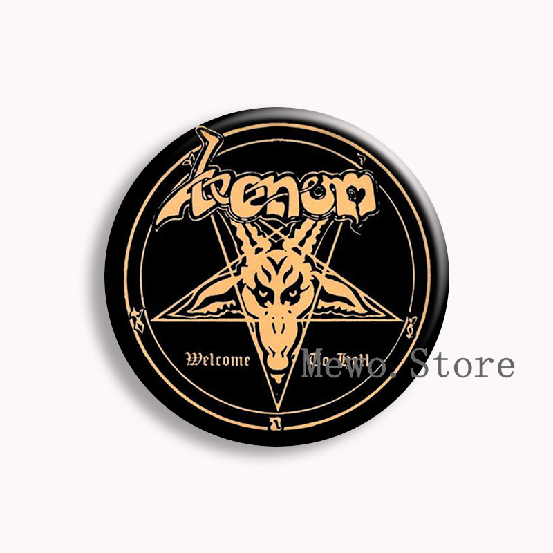 Rock Mayhem Band kancing lembu - Vintage Collectible Jewelry ulasan dan harga
