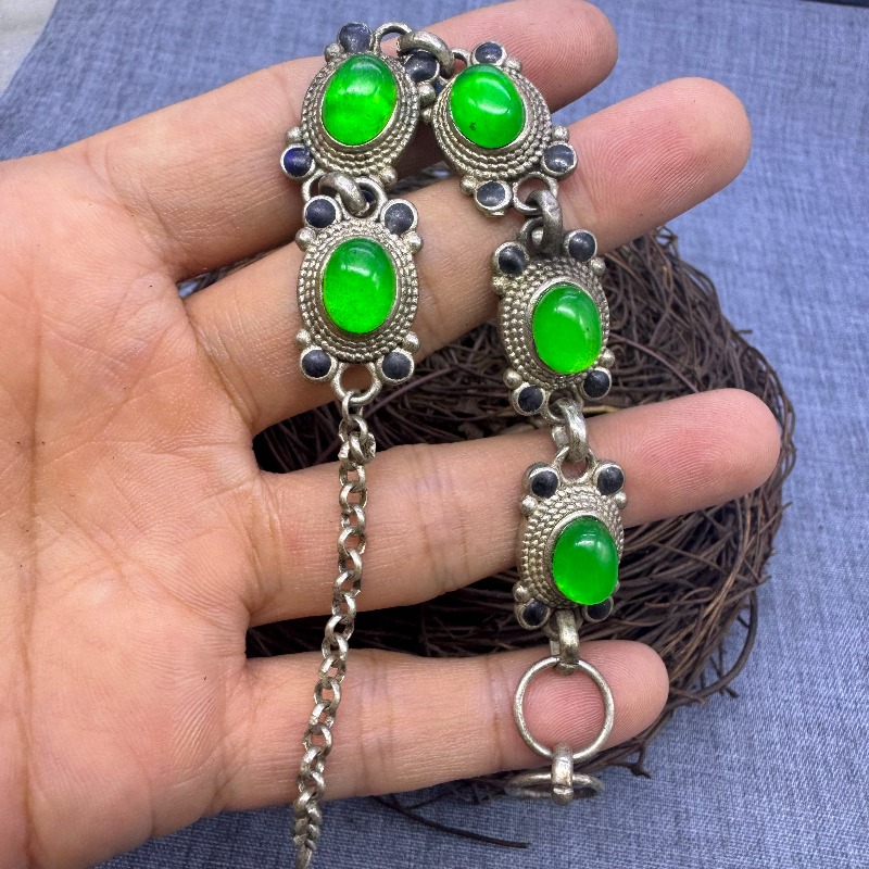 Gelang Perak Antik Vintage den - Vintage Collectible Jewelry ulasan dan harga