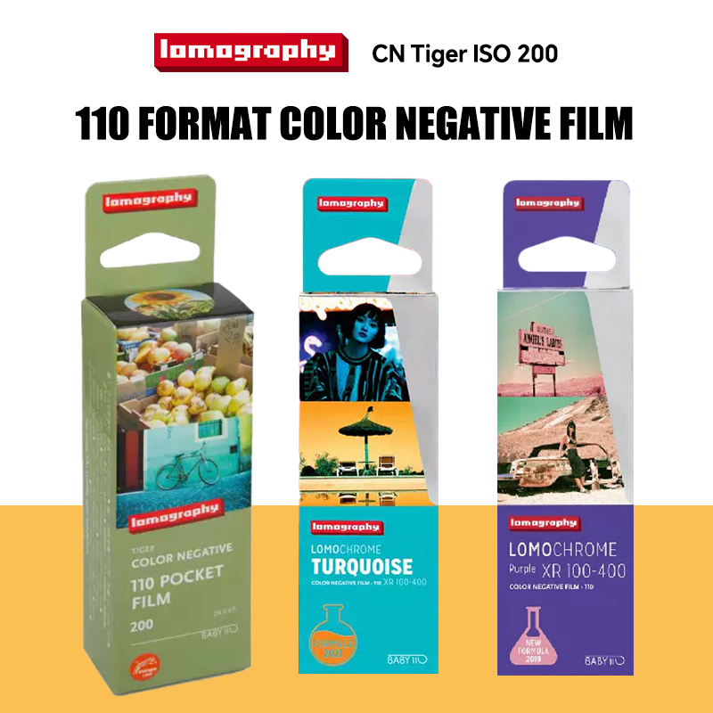 Lomography 110 Film Warna Nega - Instant Film Pack ulasan dan harga
