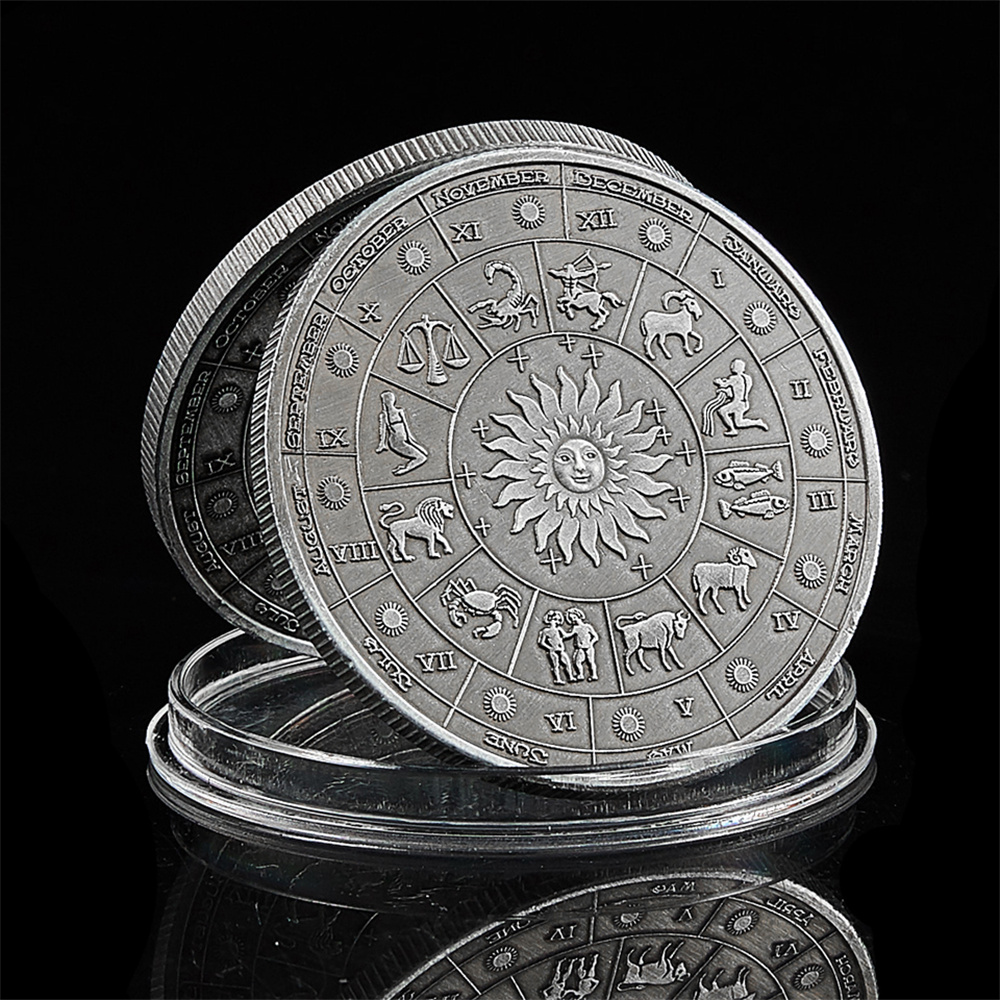 Koin Vaule koin zodiak koleksi - Vintage Collectible Coins ulasan dan harga