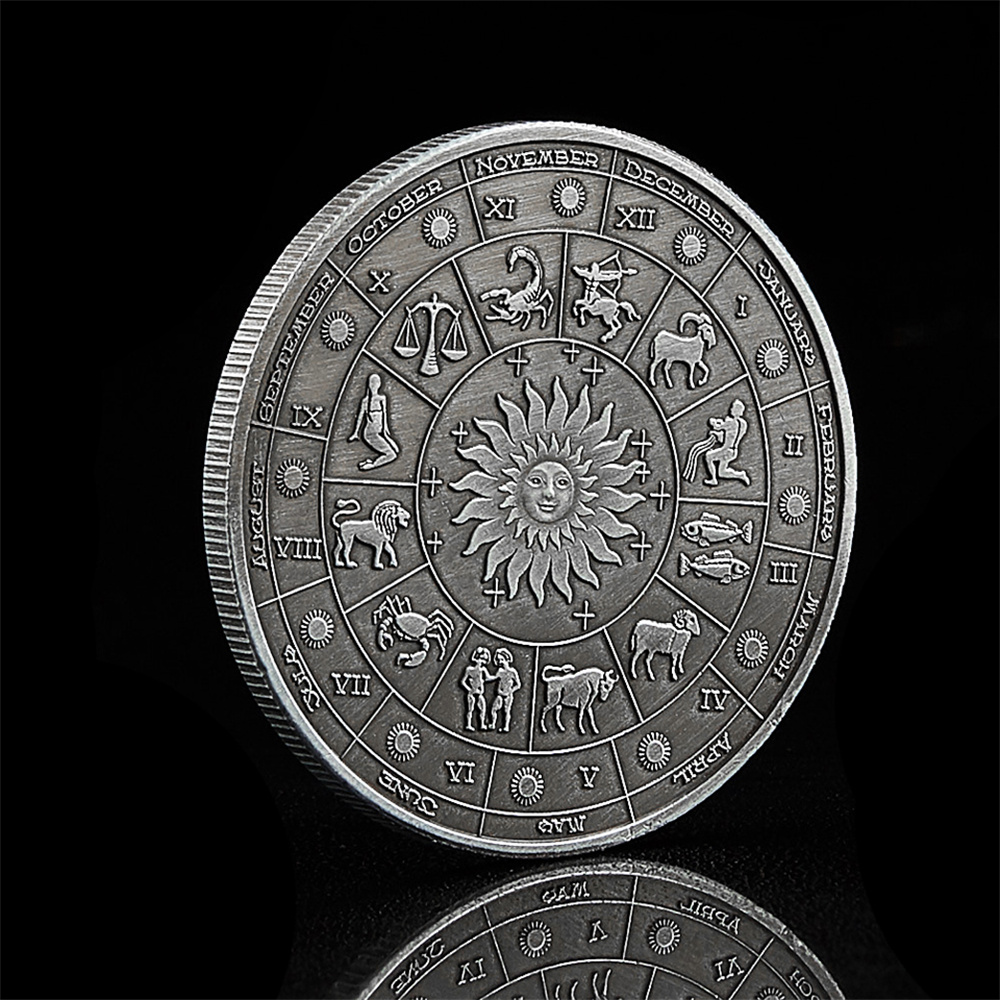 Koin Vaule koin zodiak koleksi - Vintage Collectible Coins ulasan dan harga