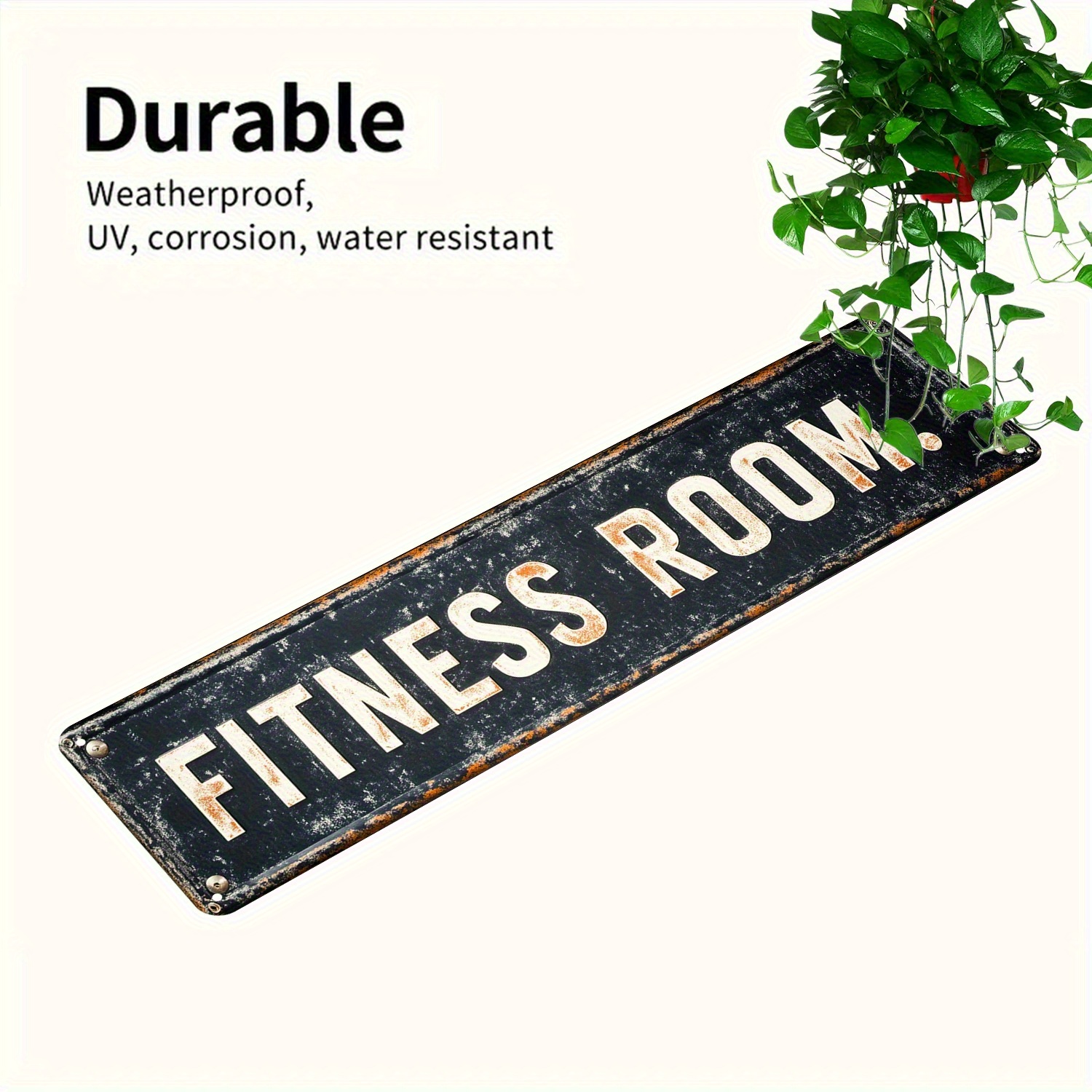 2D Flat, 1pc Papan Aluminium G - Vintage Collectible Plates ulasan dan harga