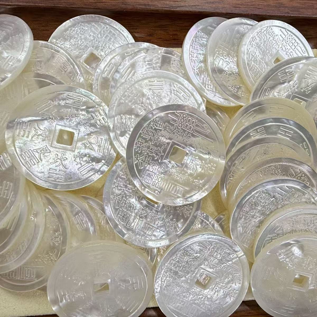 1 Buah Koin Ukiran Cangkang Ku - Vintage Collectible Coins ulasan dan harga