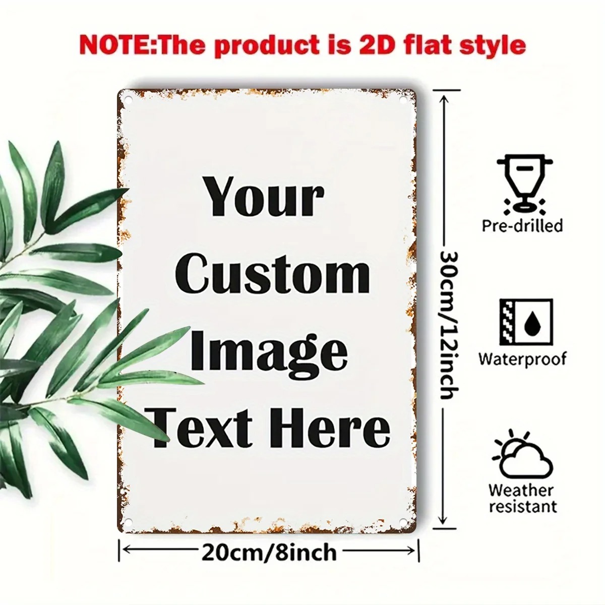 Papan Tanda Foto & Teks Kustom - Vintage Collectible Plates ulasan dan harga