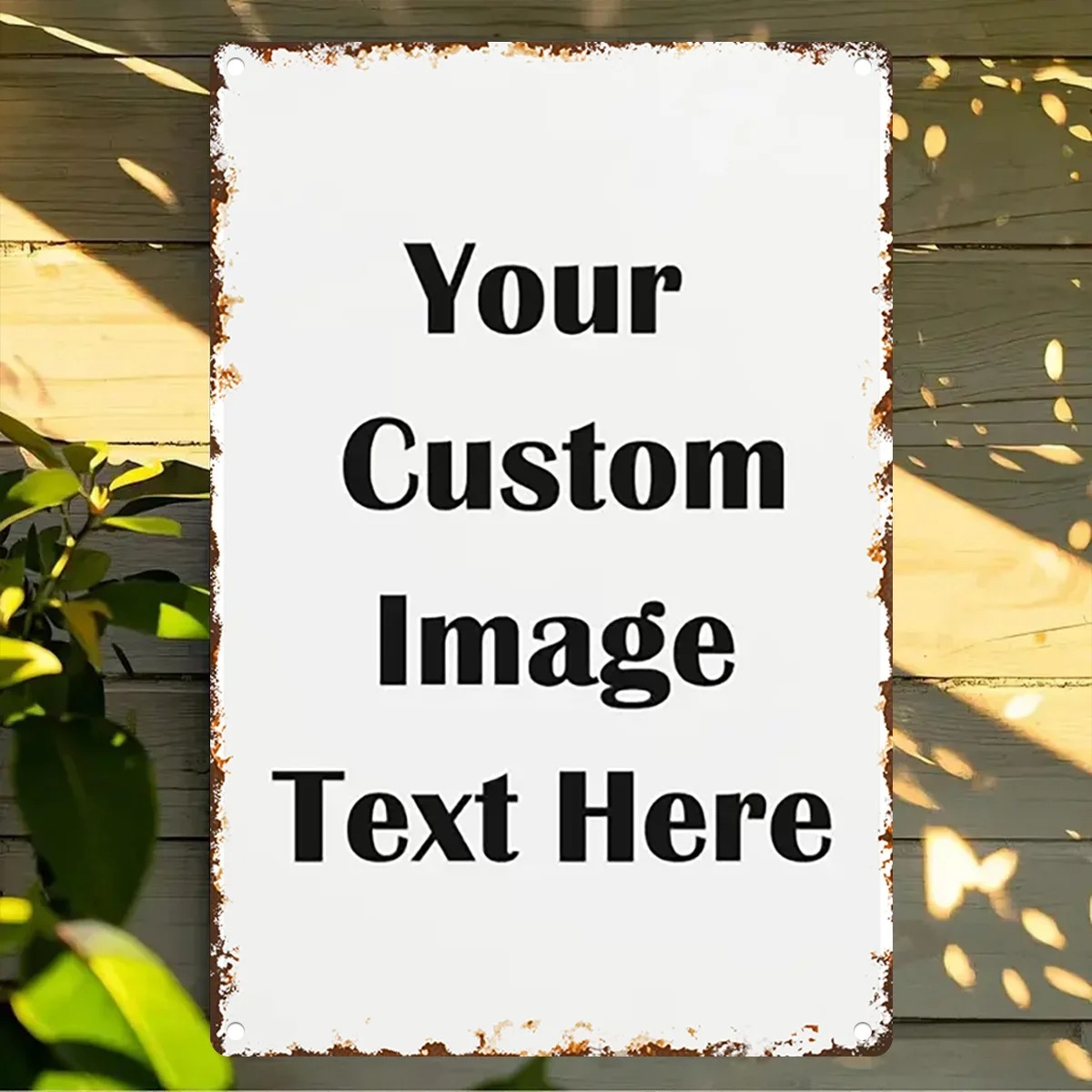 Papan Tanda Foto & Teks Kustom - Vintage Collectible Plates ulasan dan harga