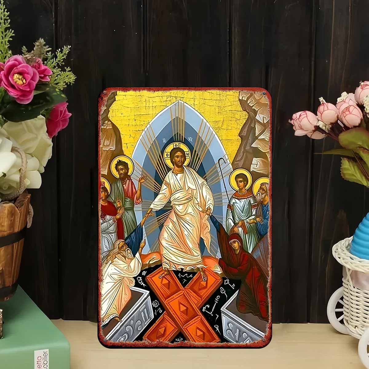Papan Logam Vintage 2D Dekoras - Vintage Collectible Plates ulasan dan harga