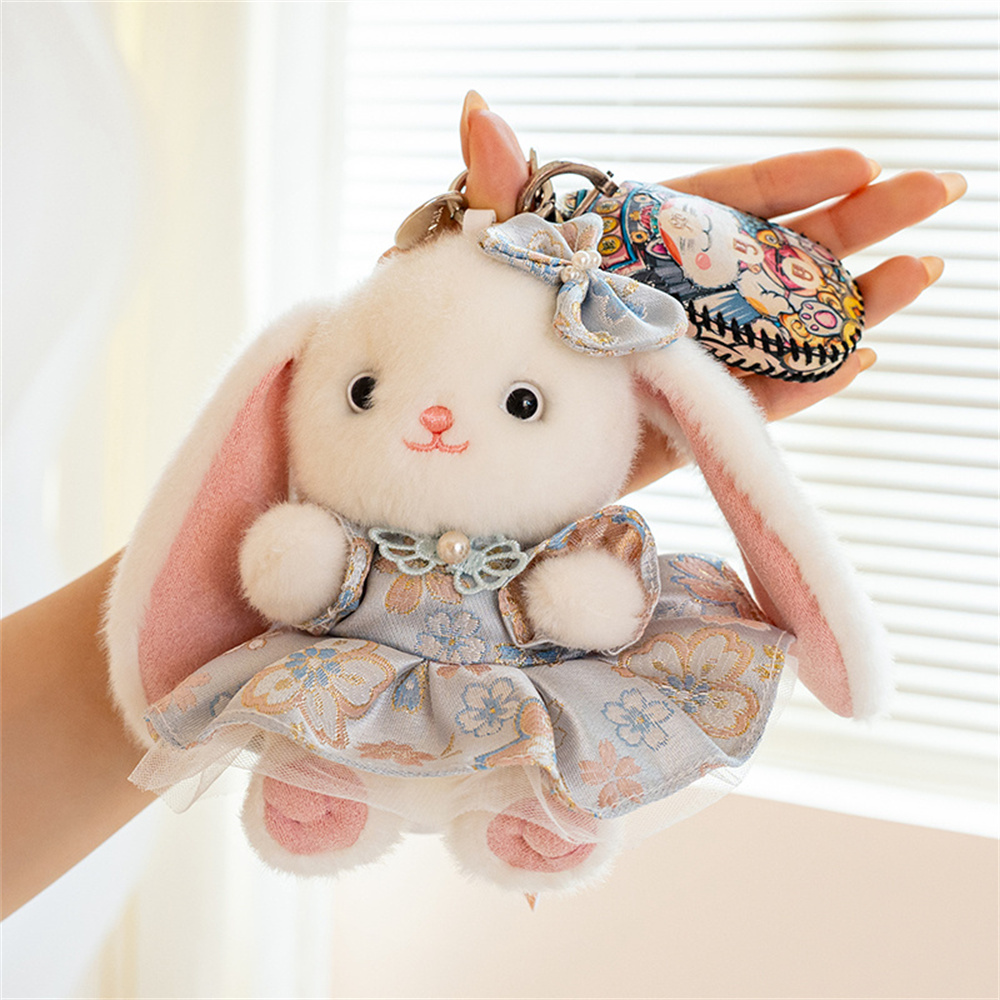 Gantungan Kunci Boneka Kelinci - Vintage Collectible Dolls ulasan dan harga