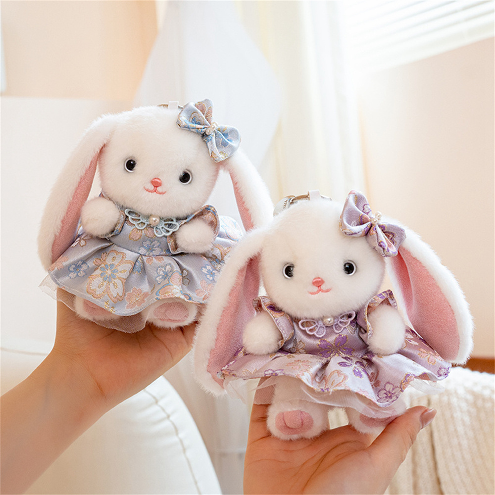 Gantungan Kunci Boneka Kelinci - Vintage Collectible Dolls ulasan dan harga