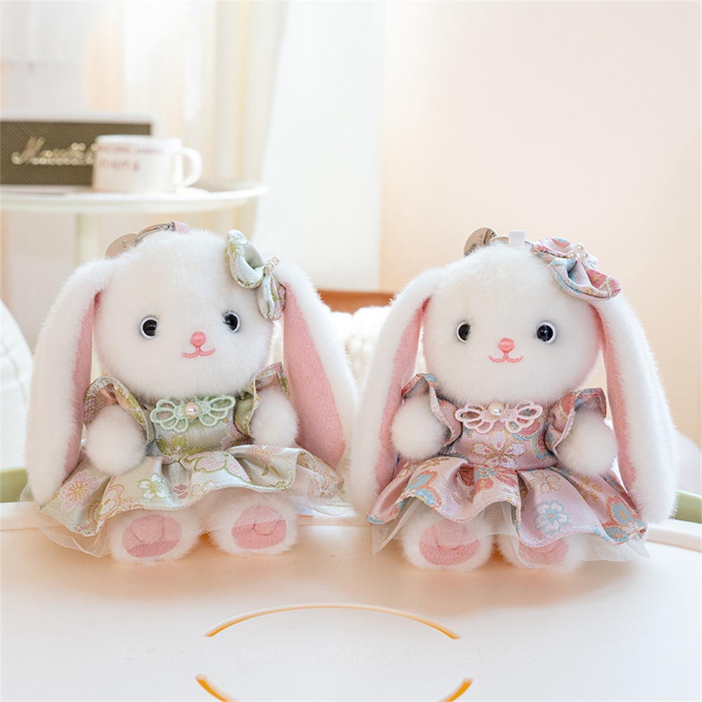 Gantungan Kunci Boneka Kelinci - Vintage Collectible Dolls ulasan dan harga