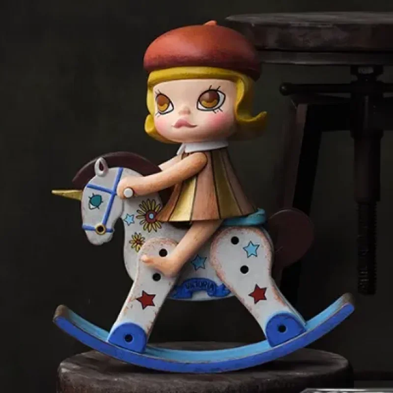 POP MART MOLLY Patung Ulang Ta - Vintage Collectible Dolls ulasan dan harga