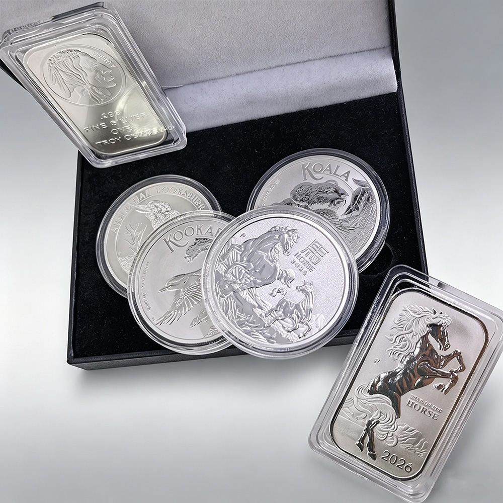 1/5 Buah Koin Perak Antik Tema - Vintage Collectible Coins ulasan dan harga