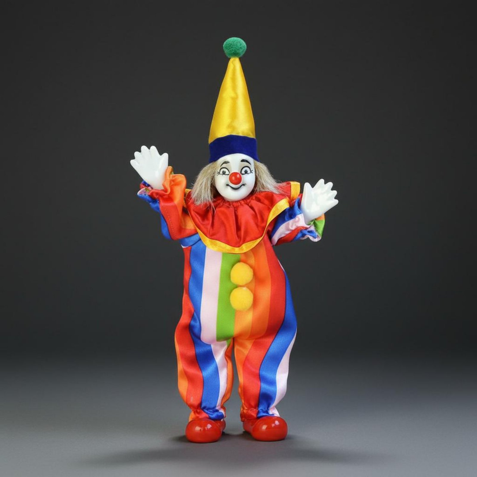 Boneka Badut Porselen Vintage, - Vintage Collectibles ulasan dan harga