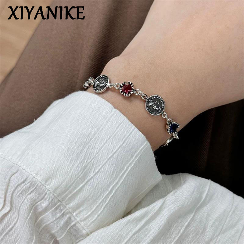 XIYANIKE Gelang Perak Thailand - Vintage Collectible Coins ulasan dan harga
