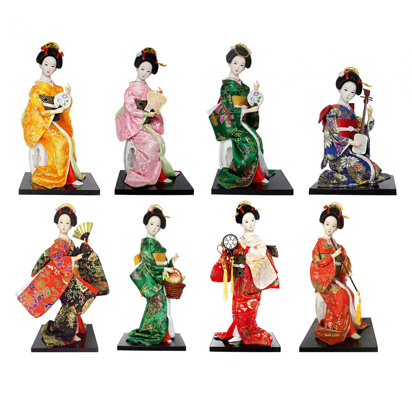 Boneka Kimono Geisha Jepang 12 - Vintage Collectible Dolls ulasan dan harga