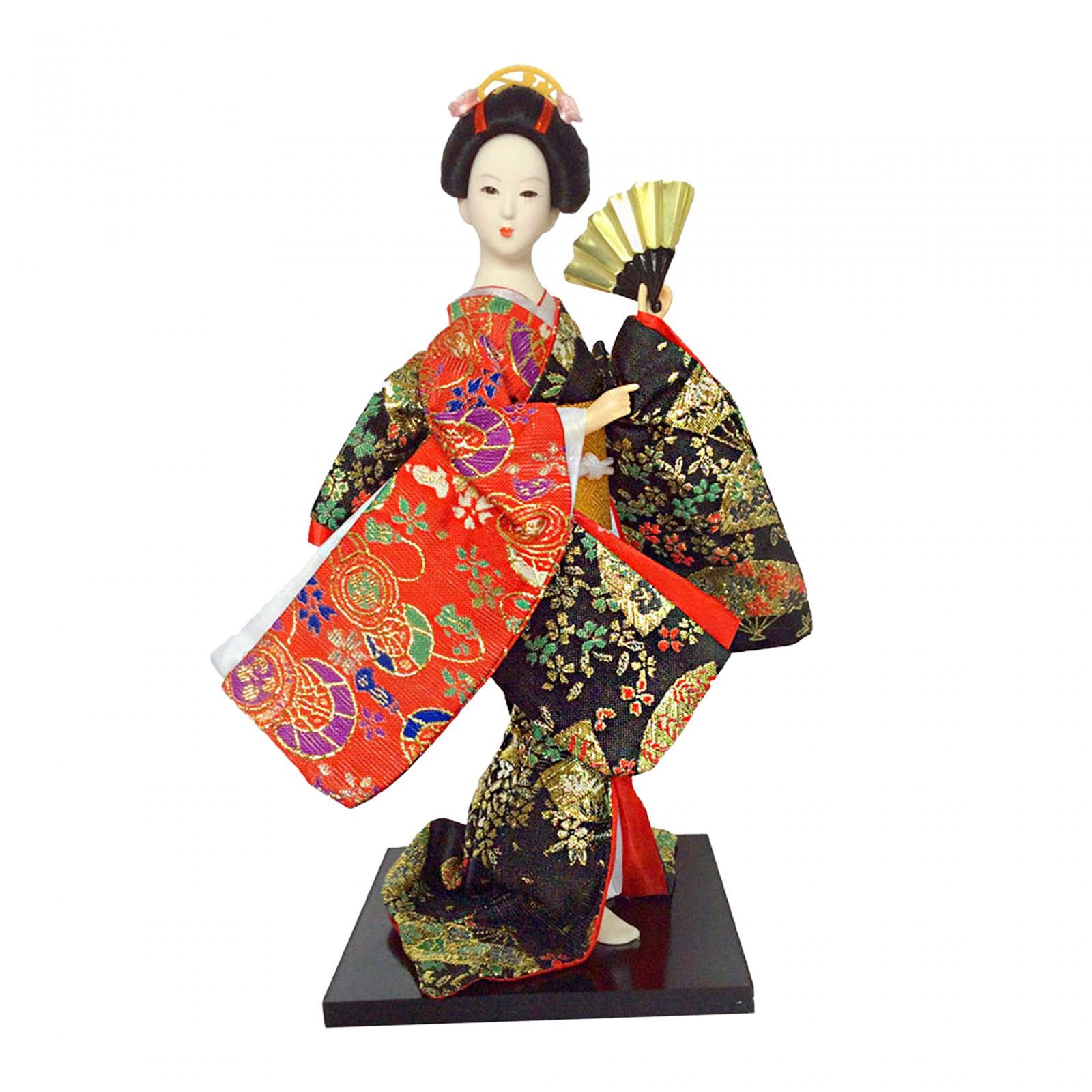 Boneka Kimono Geisha Jepang 12 - Vintage Collectible Dolls ulasan dan harga