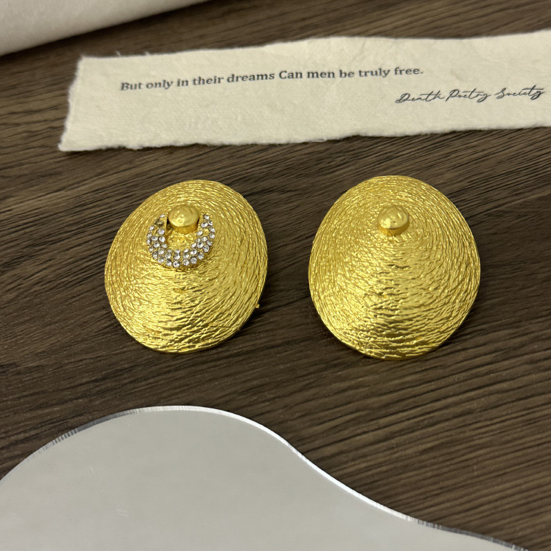 Anting Menjuntai Bulat Besar B - Vintage Collectible Jewelry ulasan dan harga