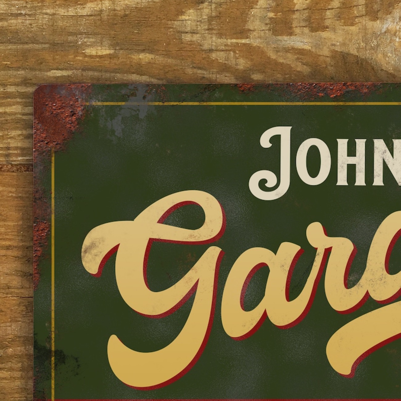 Papan Logam Garasi Kustom yang - Vintage Collectible Plates ulasan dan harga