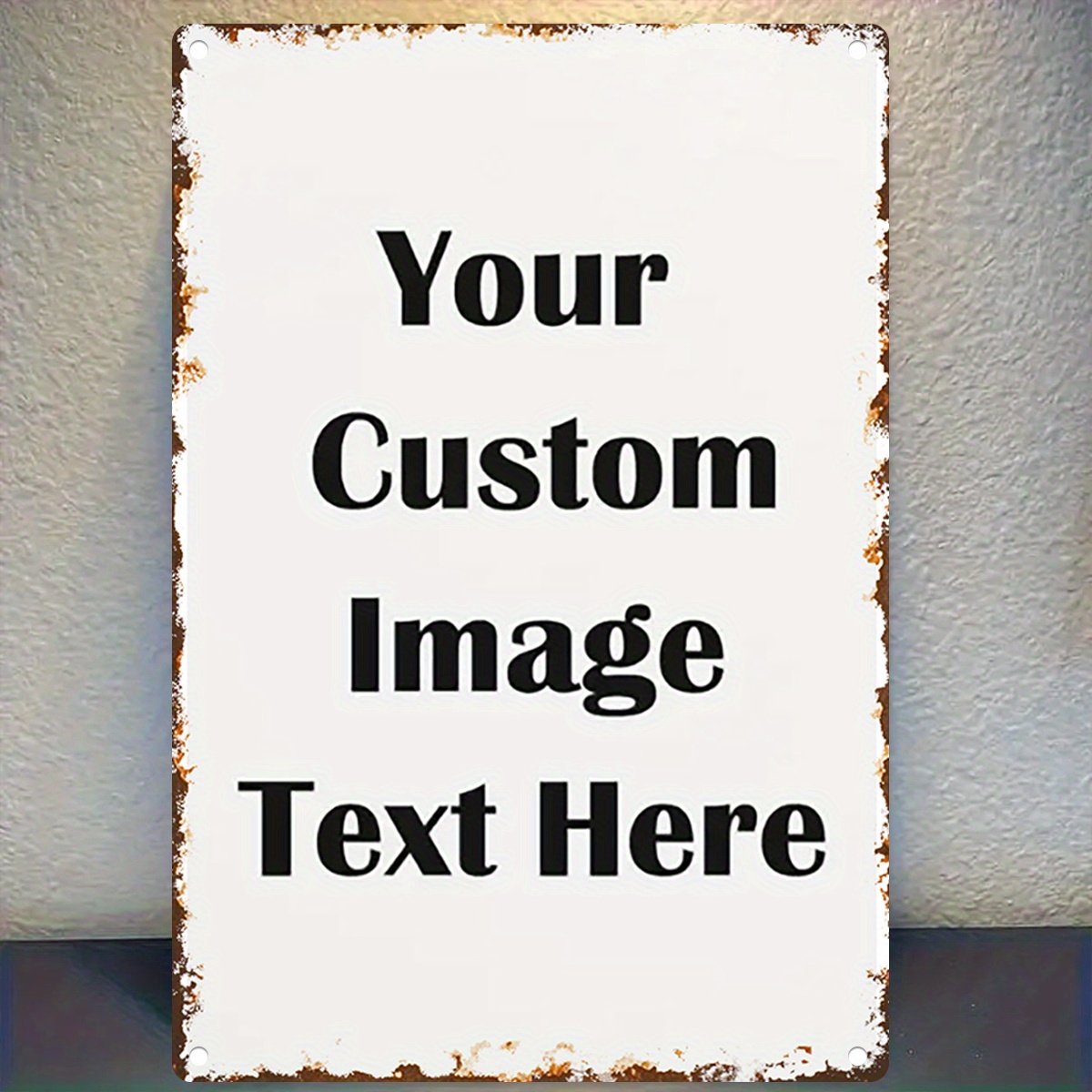 Papan Tanda Logam Gambar/Teks  - Vintage Collectible Plates ulasan dan harga