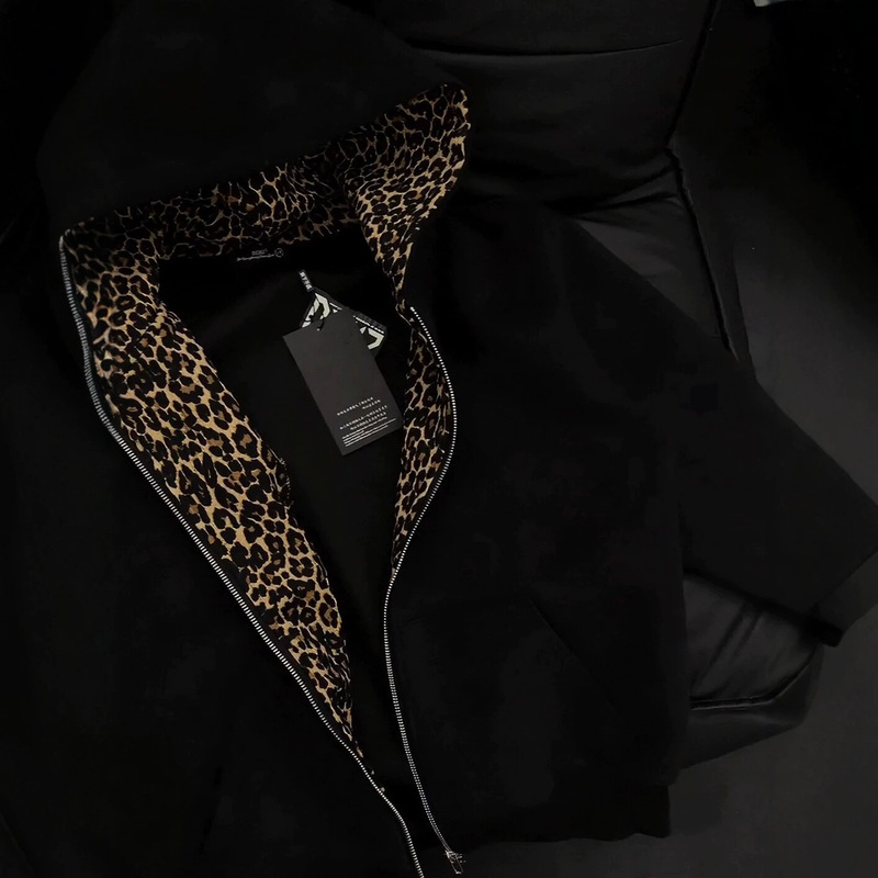 QICHE Jaket Hoodie Pria Gaya V - Vintage Zip Hoodie ulasan dan harga