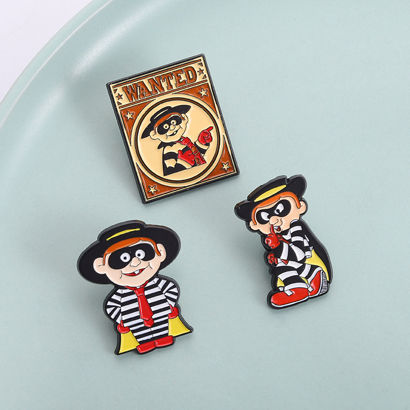 Set Pin Enamel Hamburglar Vint - Vintage Collectible Jewelry ulasan dan harga