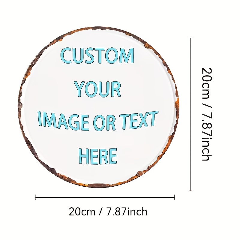 Papan Logam Bulat Kustom, Deko - Vintage Collectible Plates ulasan dan harga